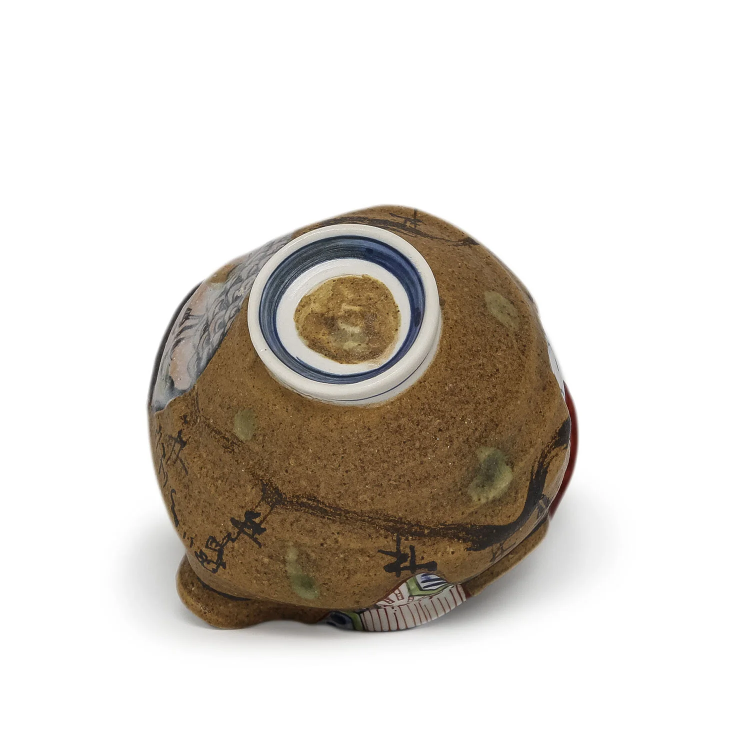 アロンサイス 織部ぐい呑み トップ 希少品☆アロンサイス☆織部ぐい呑